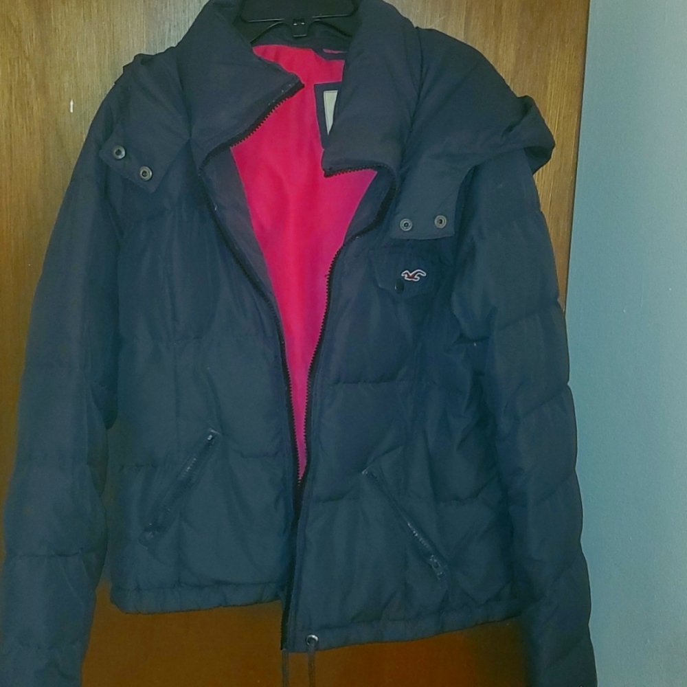 Warm light weight dark grey jacket